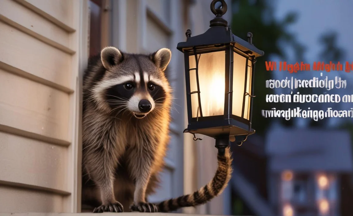 Alternative Methods to Deter Raccoons