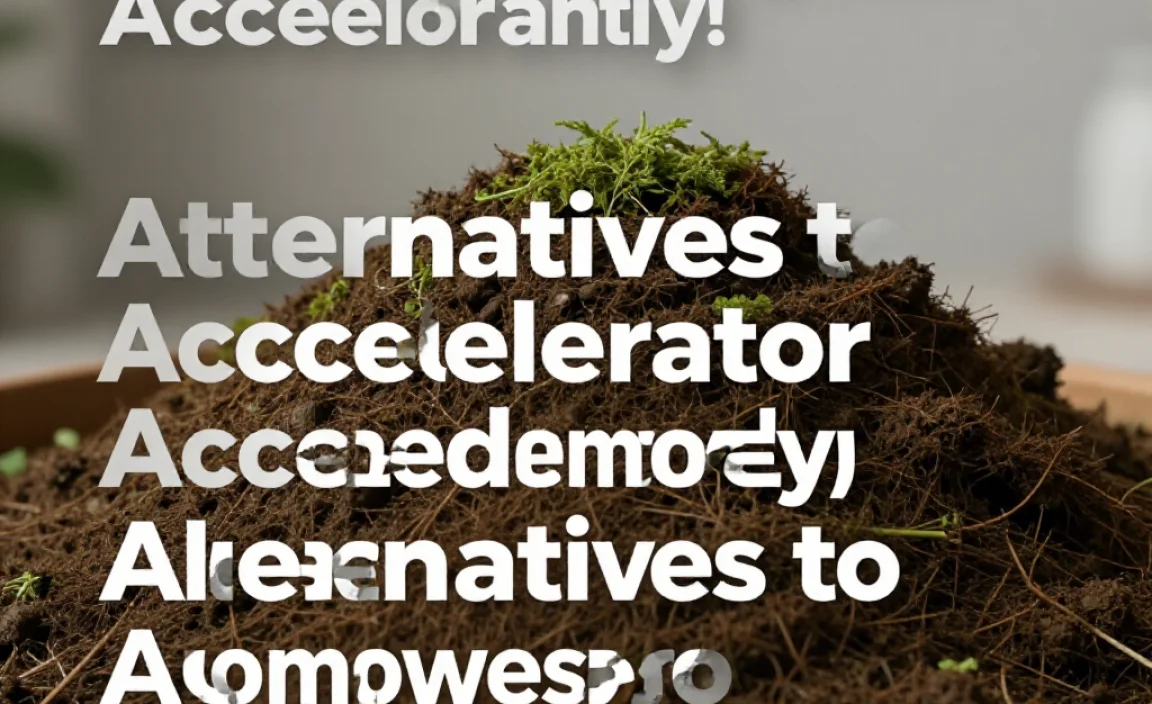 Alternatives to Compost Accelerators