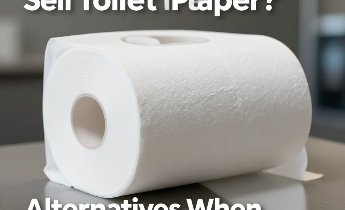 Alternatives When Toilet Paper is Unavailable