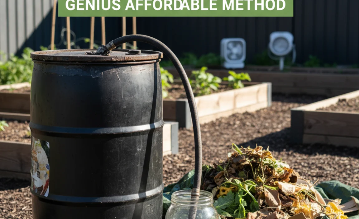 Anaerobic Composting Cheap: Genius Affordable Method