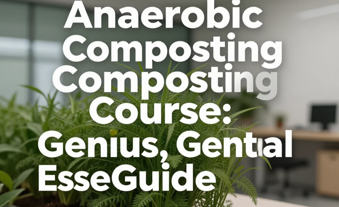 Anaerobic Composting Course: Genius, Essential Guide