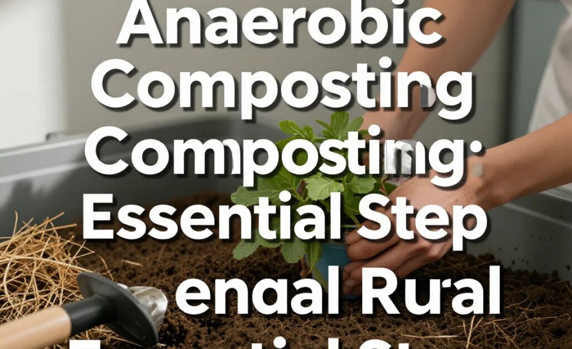 Anaerobic Composting Rural: Essential Step