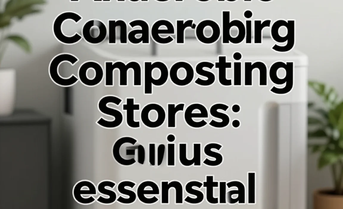 Anaerobic Composting Stores: Genius Essential Solutions