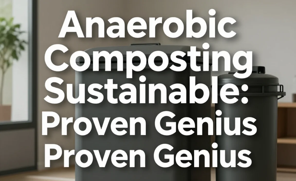 Anaerobic Composting Sustainable: Proven Genius