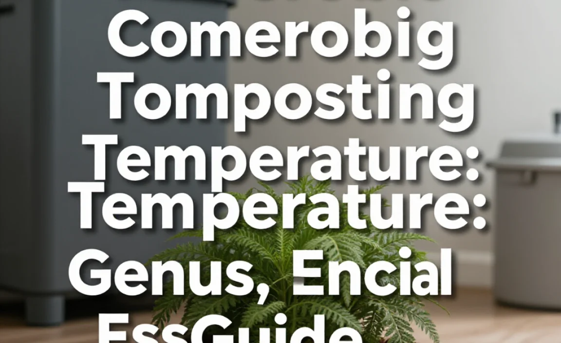Anaerobic Composting Temperature: Genius, Essential Guide