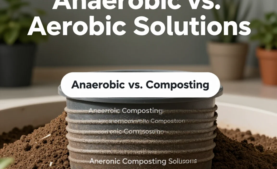 Anaerobic vs. Aerobic Composting