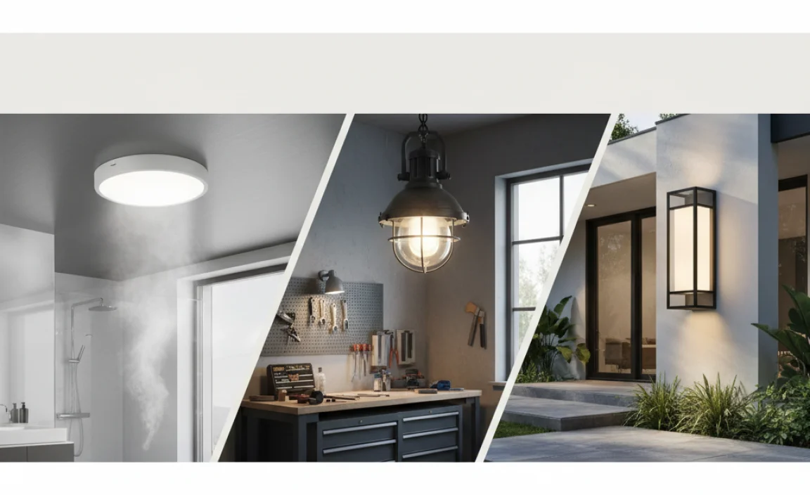 Applications of Totally Enclosed Light Fixtures