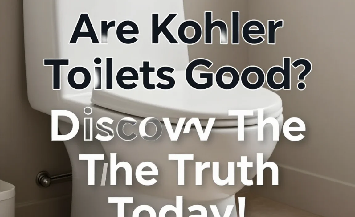Are Kohler Toilets Good? Discover The Truth Today!