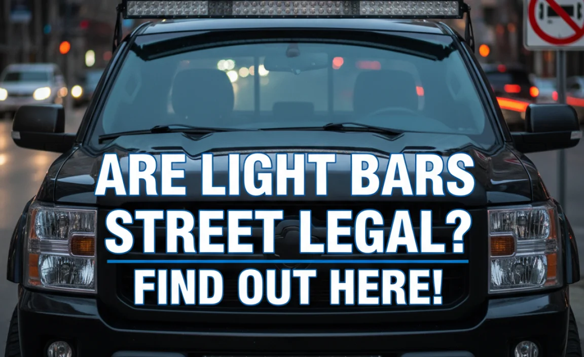 Are Light Bars Street Legal? Find Out Here!