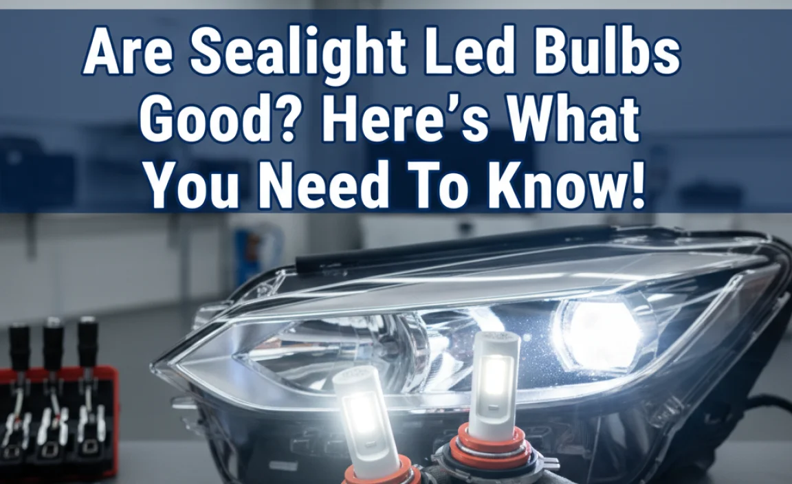 Are Sealight Led Bulbs Good? Here’S What You Need To Know!