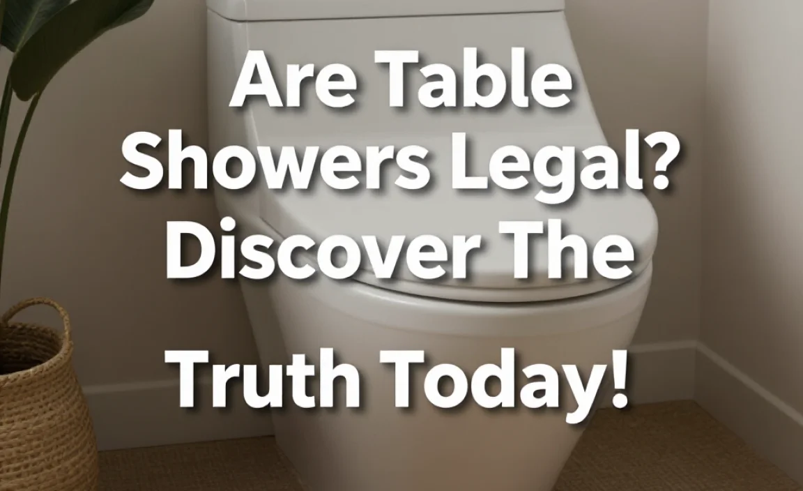 Are Table Showers Legal? Discover The Truth Today!