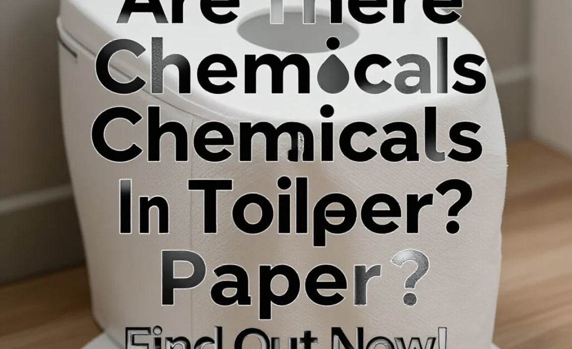 Are There Chemicals In Toilet Paper? Find Out Now!