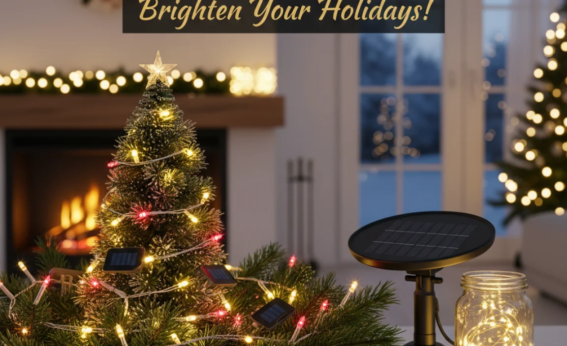 Are There Solar Christmas Lights? Brighten Your Holidays!