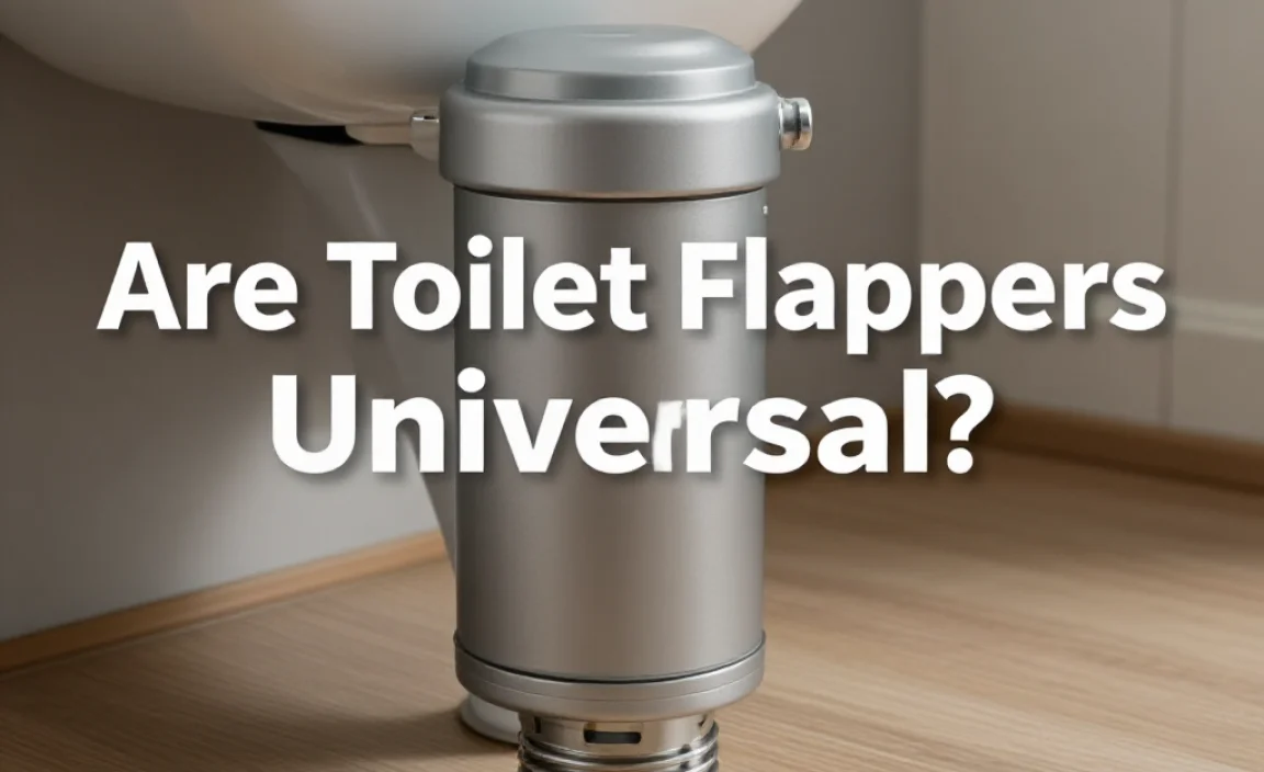 Are Toilet Flappers Universal?