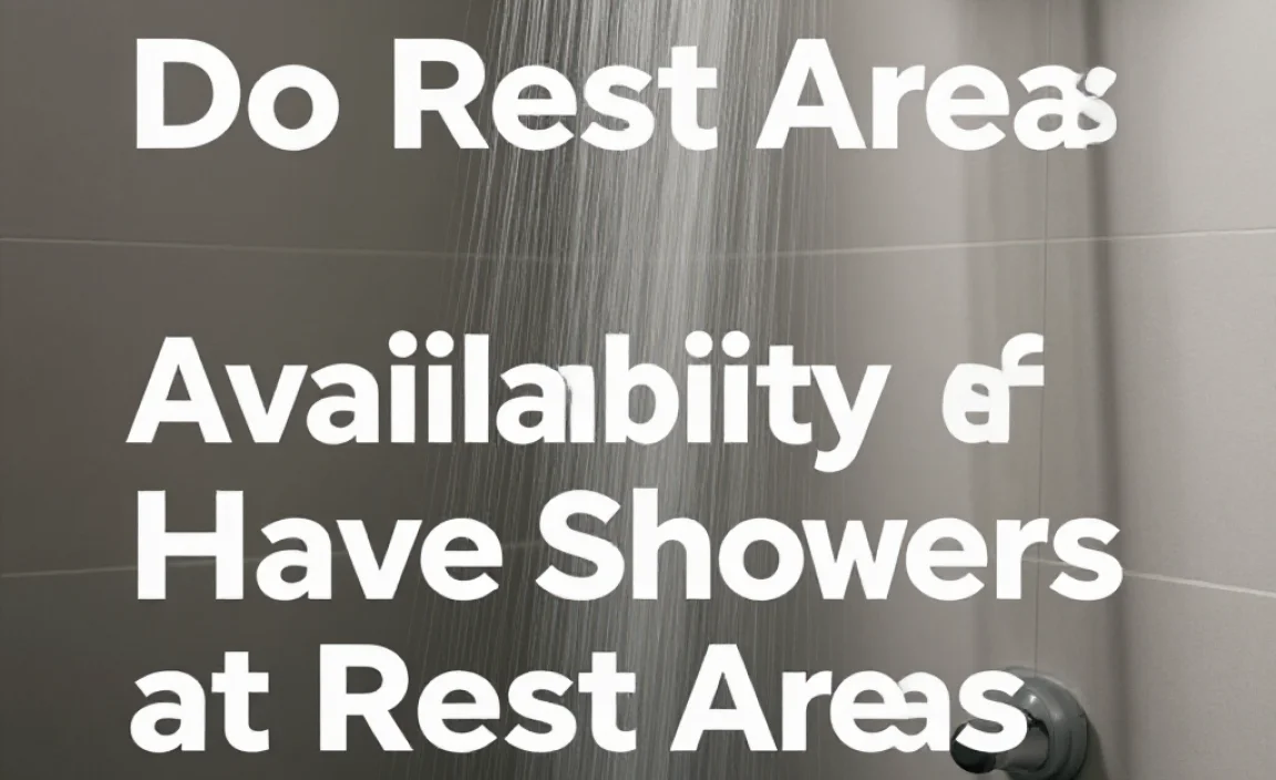 Availability of Showers at Rest Areas