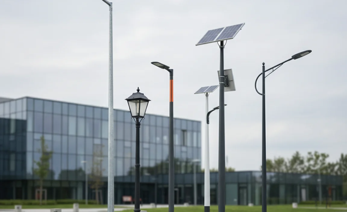 Average Cost of Different Types of Street Light Poles