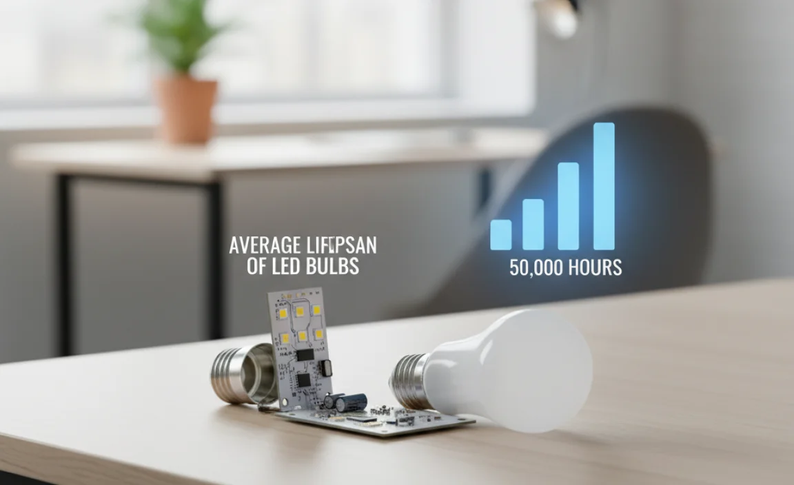 Average Lifespan of LED Bulbs