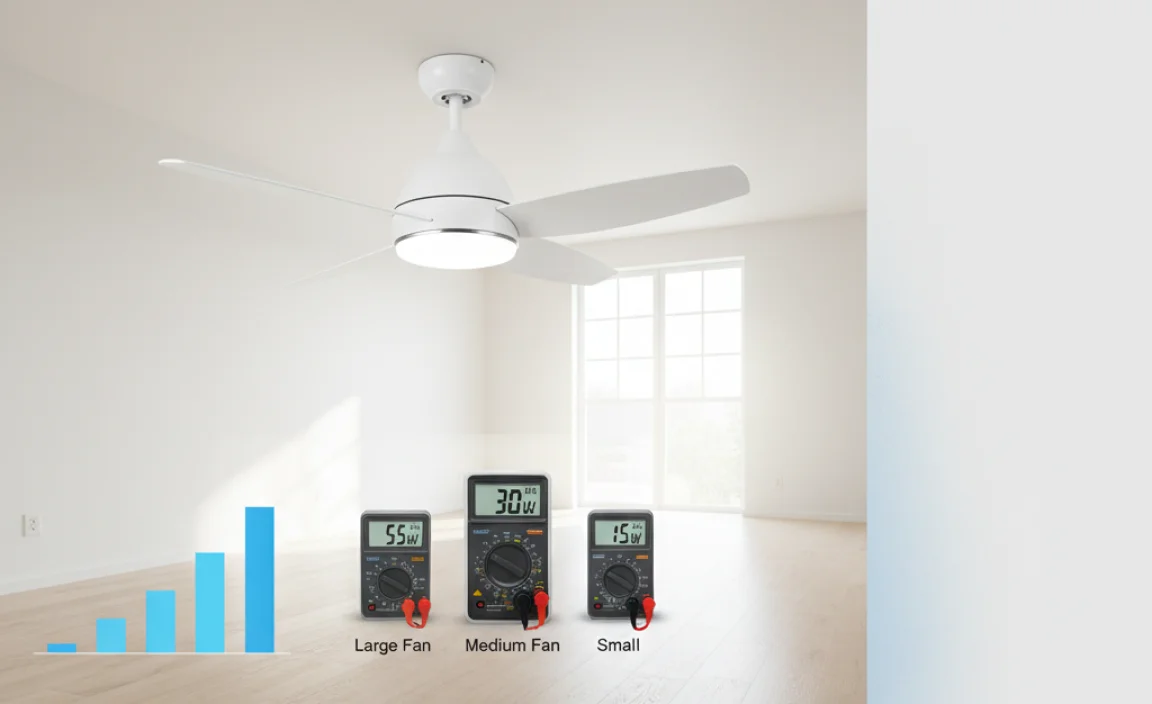 Average Wattage of Ceiling Fans