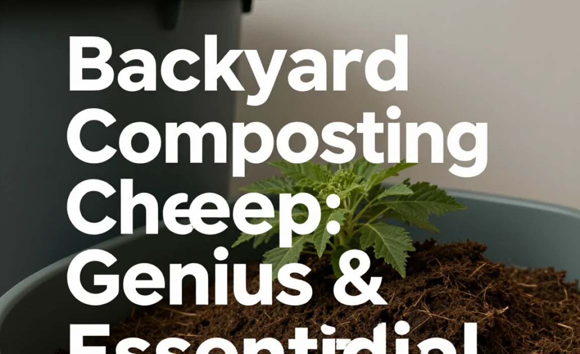 Backyard Composting Cheap: Genius & Essential