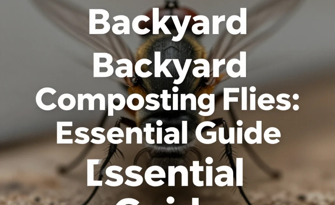 Backyard Composting Flies: Essential Guide