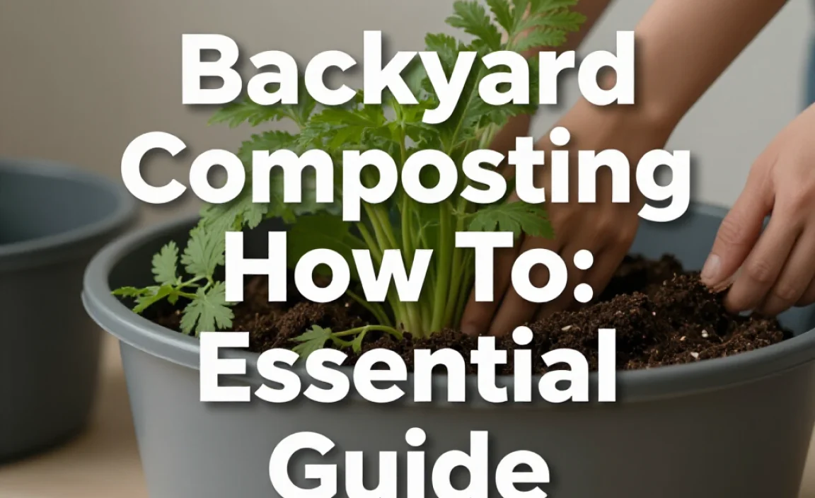 Backyard Composting How To: Essential Guide