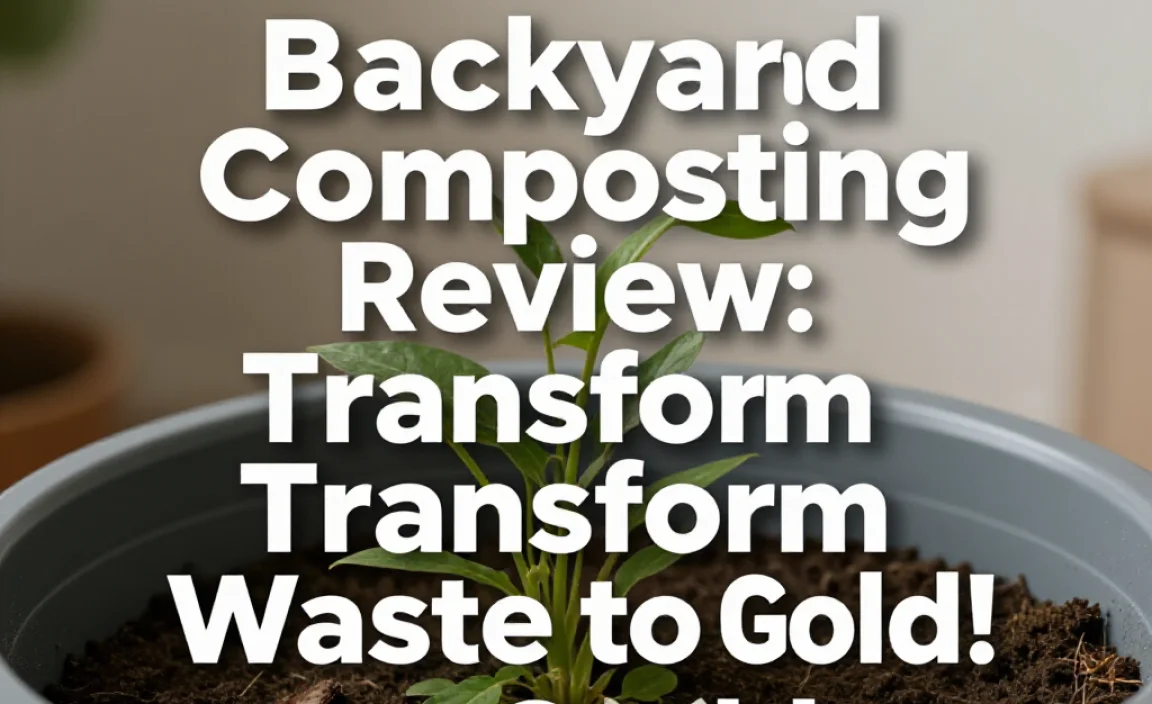 Backyard Composting Review: Transform Waste to Gold!