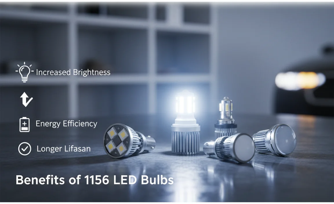 Benefits of 1156 LED Bulbs