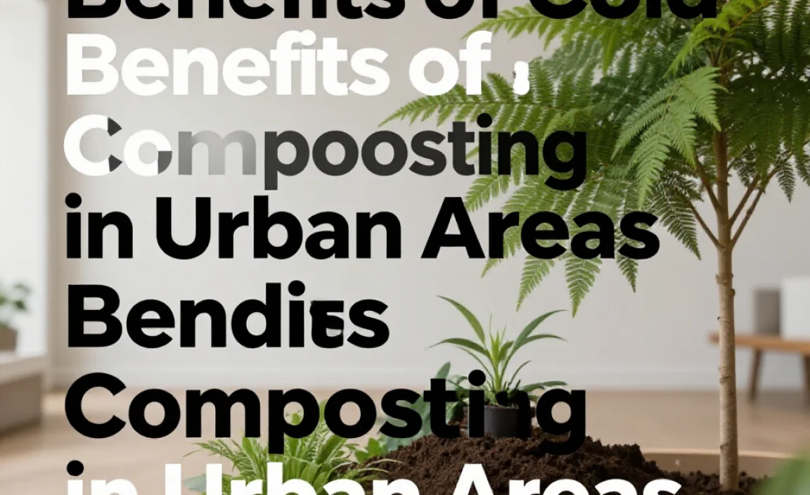 Benefits of Cold Composting in Urban Areas