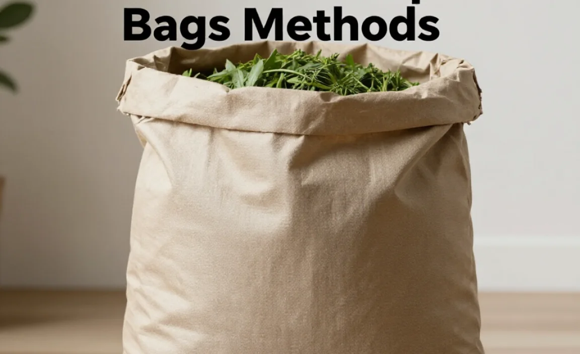 Benefits Of Compost Bags Methods