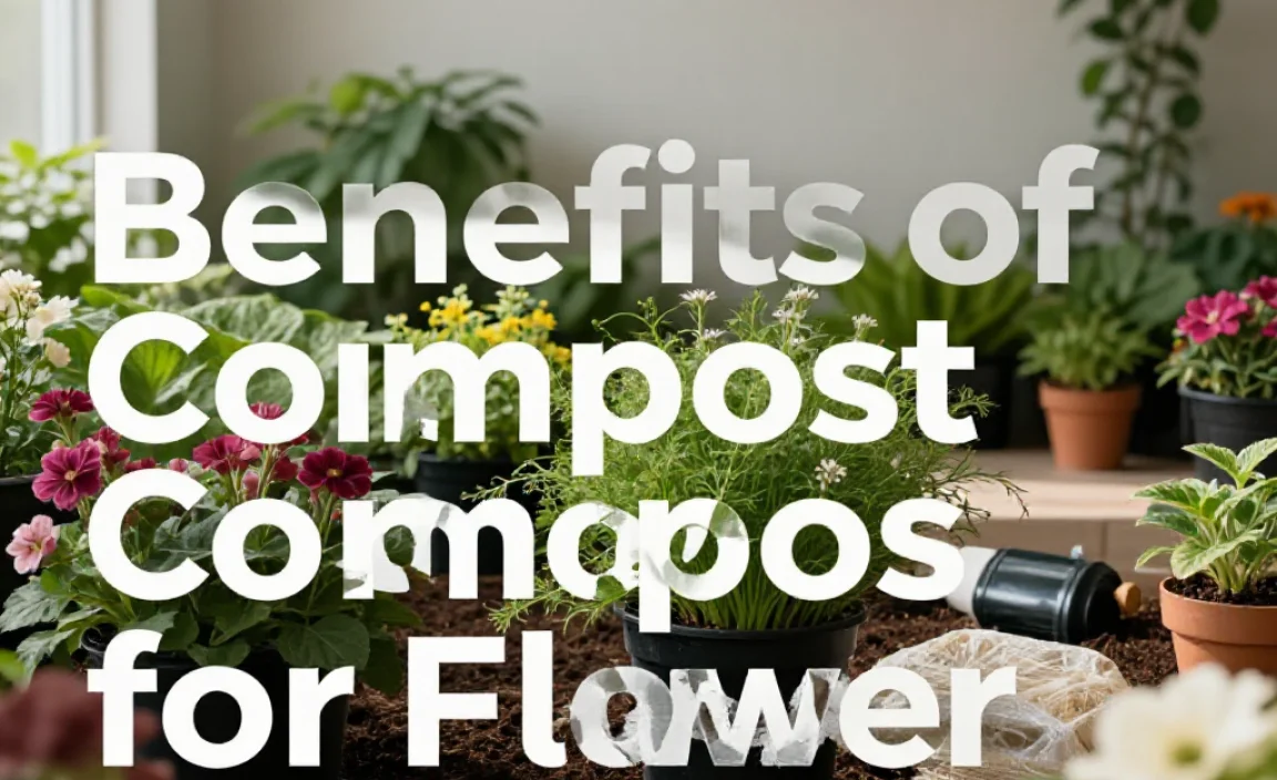 Benefits of Compost for Flowers