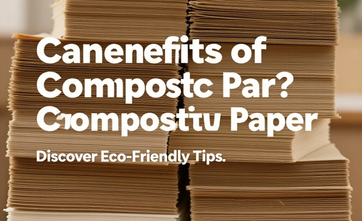 Benefits of Composting Paper