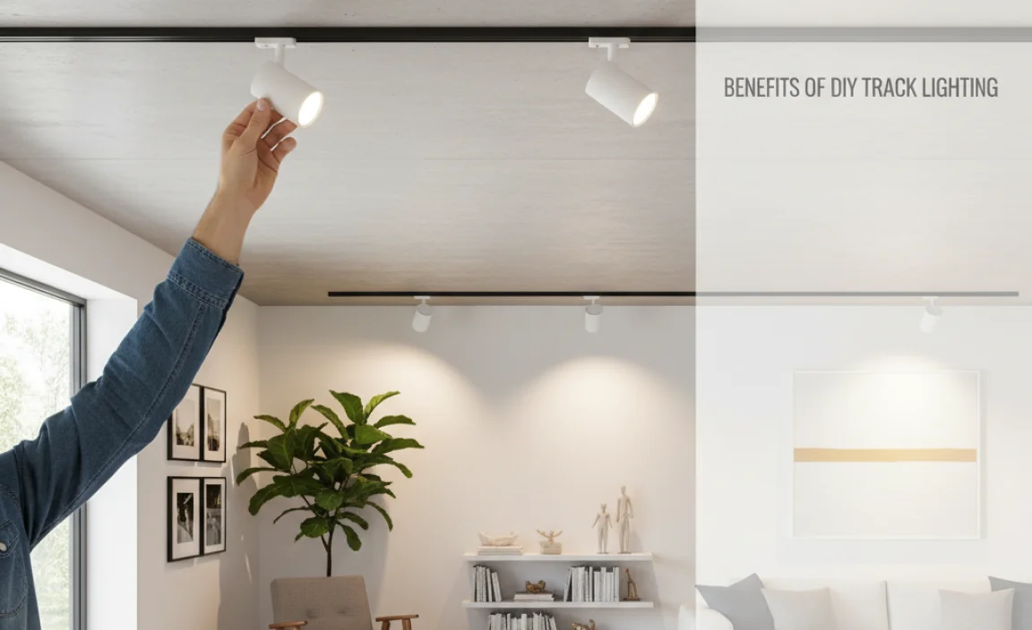 Benefits of DIY Track Lighting