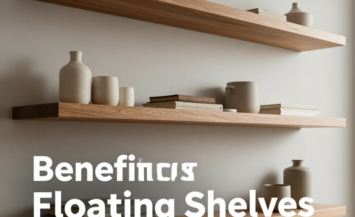 Benefits of Floating Shelves