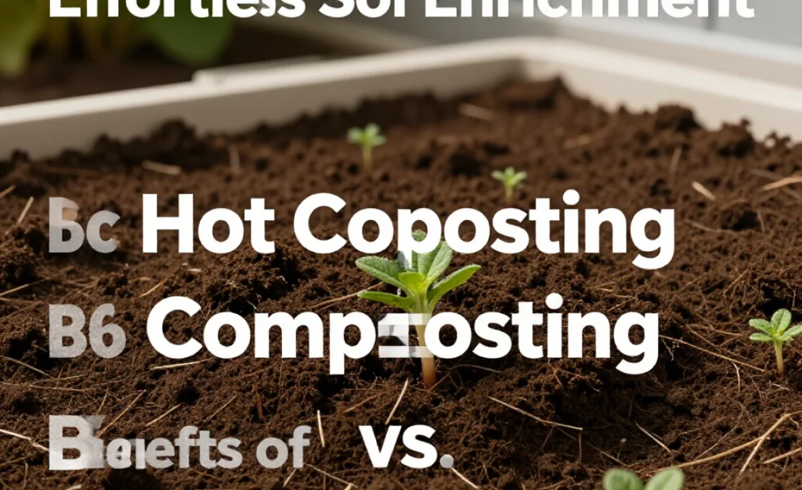 Benefits of Hot Composting vs. Cold Composting