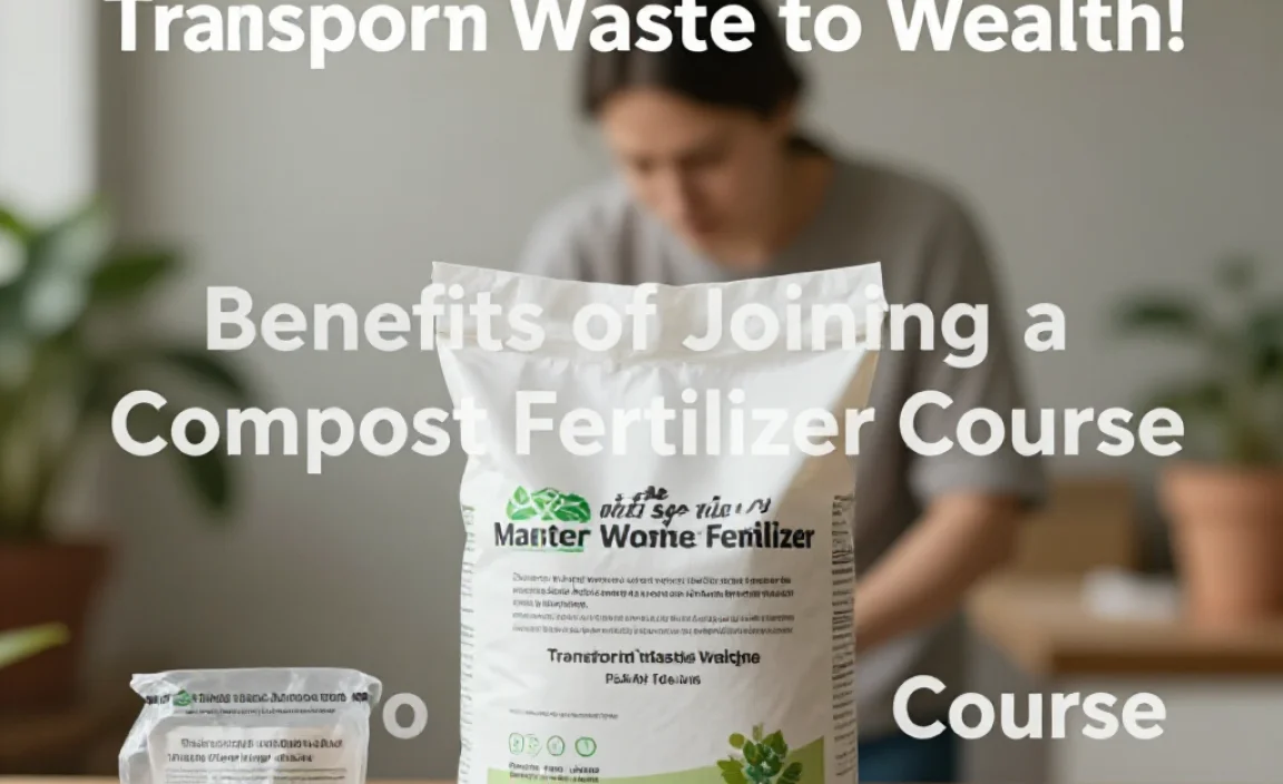 Benefits of Joining a Compost Fertilizer Course