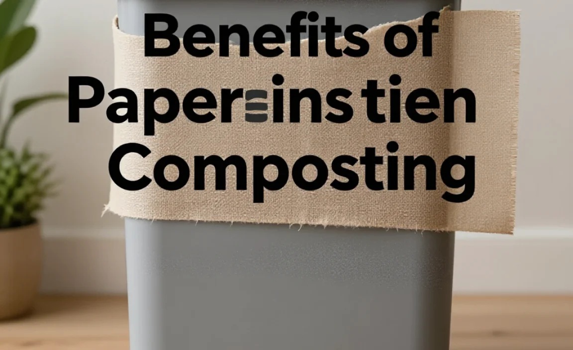 Benefits of Paper Composting