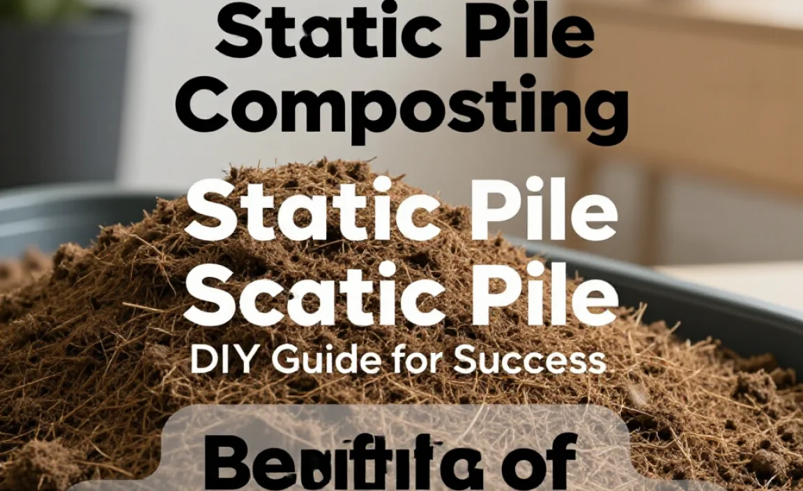 Benefits of Static Pile Composting