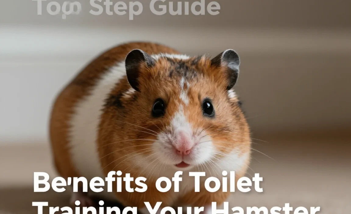 Benefits of Toilet Training Your Hamster