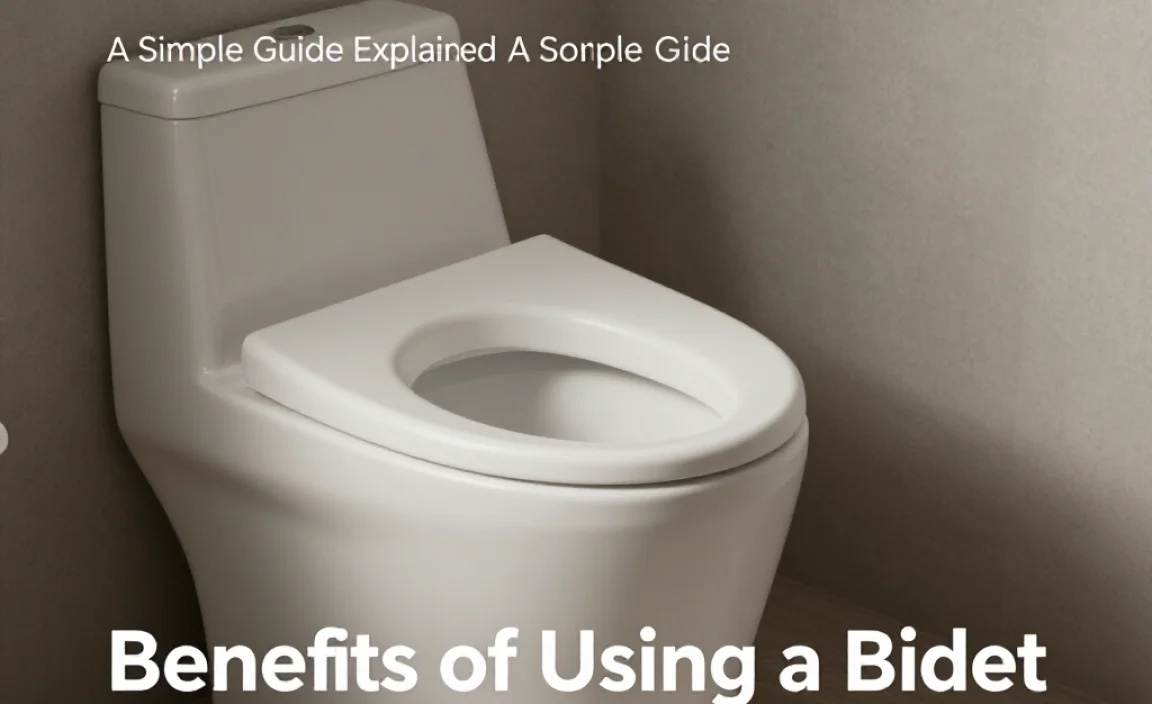 Benefits of Using a Bidet