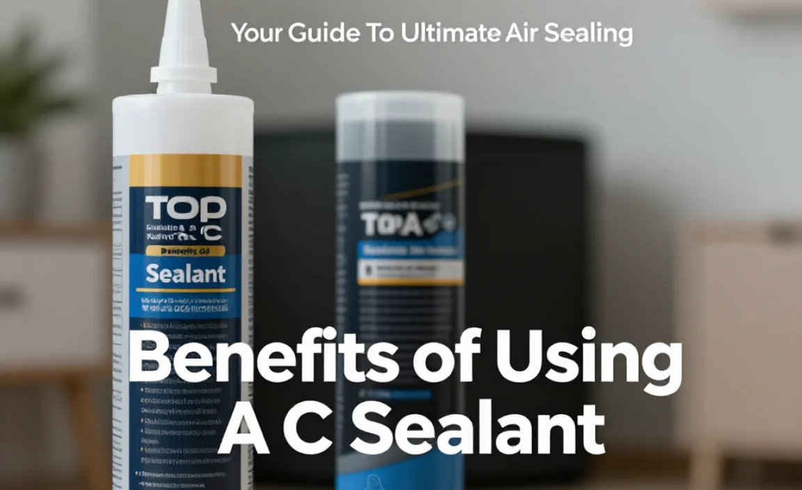 Benefits of Using A C Sealant