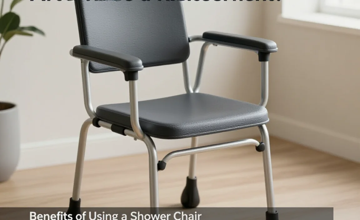 Benefits of Using a Shower Chair