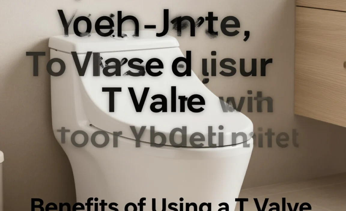 Benefits of Using a T Valve with Your Bidet