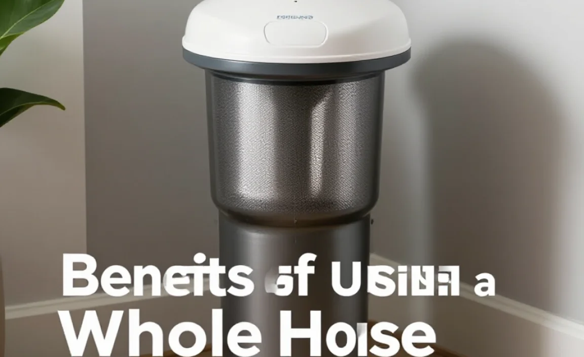 Benefits of Using a Whole House Water Filter and Softener