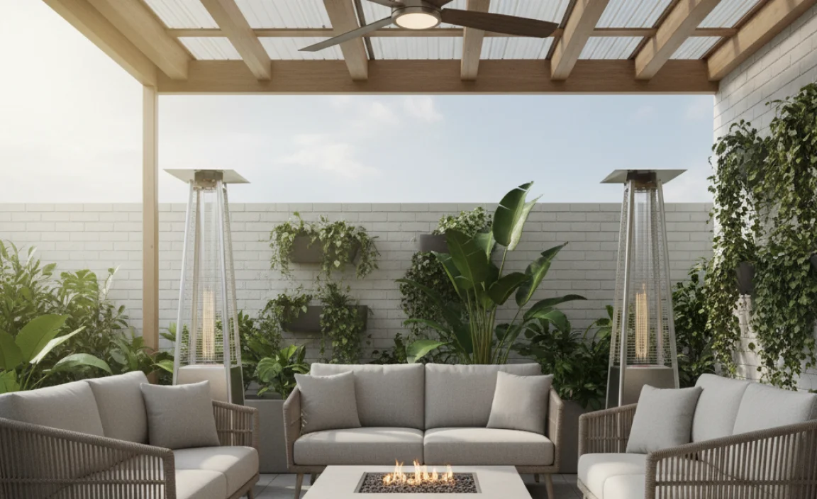 Benefits of Using Ceiling Fans on Covered Patios