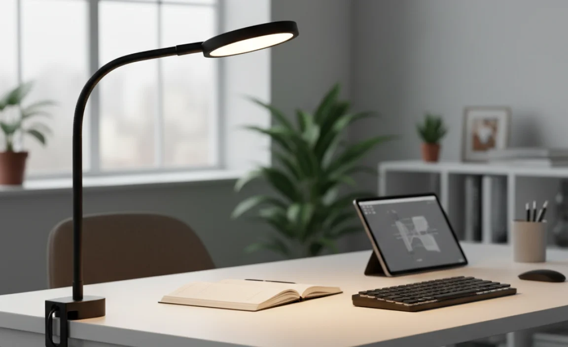 Benefits of Using Clamp Lights for Desks