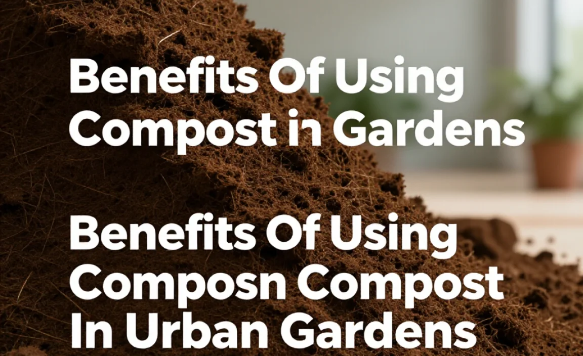 Benefits Of Using Compost In Urban Gardens