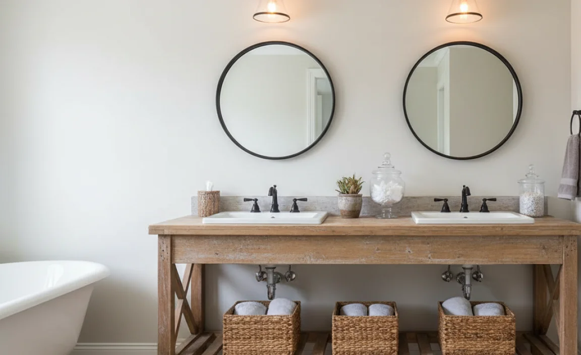 Benefits of Using Farmhouse Vanity Lights in Your Bathroom