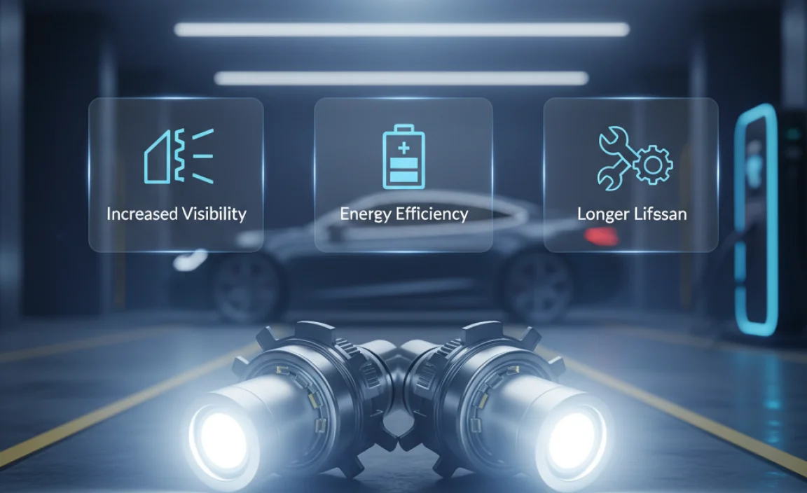 Benefits of Using H11 LED Bulbs