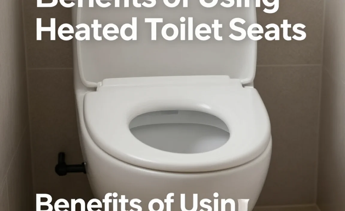 Benefits of Using Heated Toilet Seats