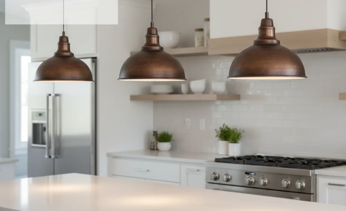 Benefits of Using Oil Rubbed Bronze Pendant Lights in the Kitchen
